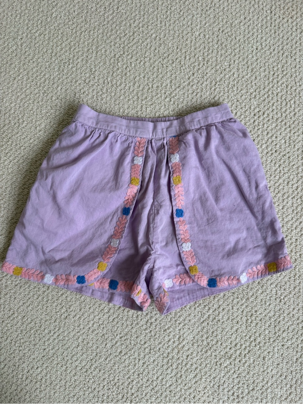 Louise Misha Asya Embroidered Shorts - 8Y